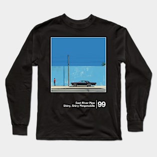 Shiny, Shiny Pimpmobile - Minimalist Graphic Design Fan Artwork Long Sleeve T-Shirt